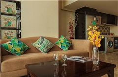2-bedroom and 1-living room