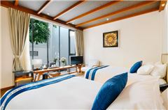 Single bedroom small courtyard Twin Room