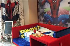 Spider-Man Thematic Family Room