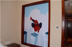 Spider-Man Thematic Family Room