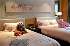Haiyu building Courtyard Thematic Family Room