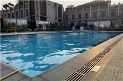 Outdoor swimming pool