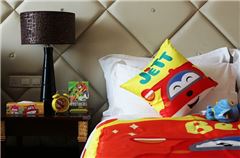 Super Wings cool bud parent-child Queen bed room