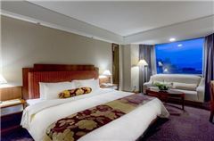 Side View Deluxe Queen  Room