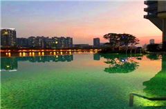 Outdoor swimming pool