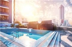 Outdoor swimming pool