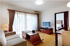 1-bedroom and 1-living room