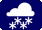 Night: Heavy Snow - Blizzard